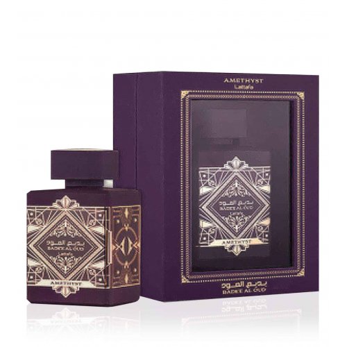 Lattafa Bade'e al oud amethyst perfume atomizer for unisex EDP 20ml