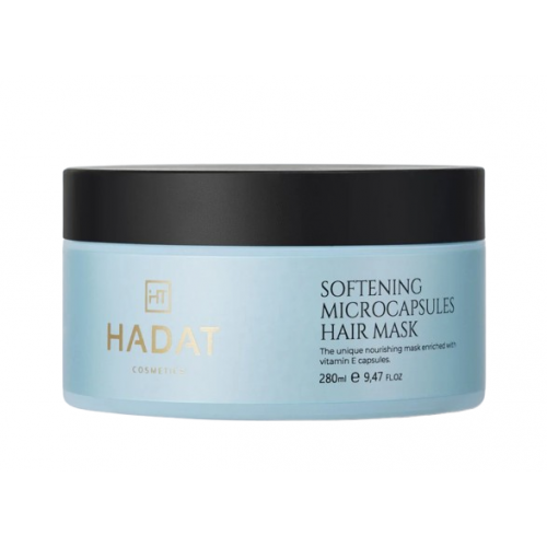 Hadat Cosmetics Softening Microcapsule Hair Mask Glotninanti, maitinamoji kaukė plaukams
