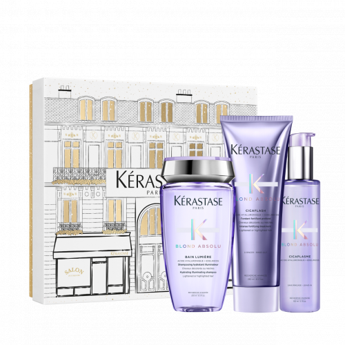 Kerastase Blond Holiday Gift Set 2025 Balinātu matu kopšanas komplekts