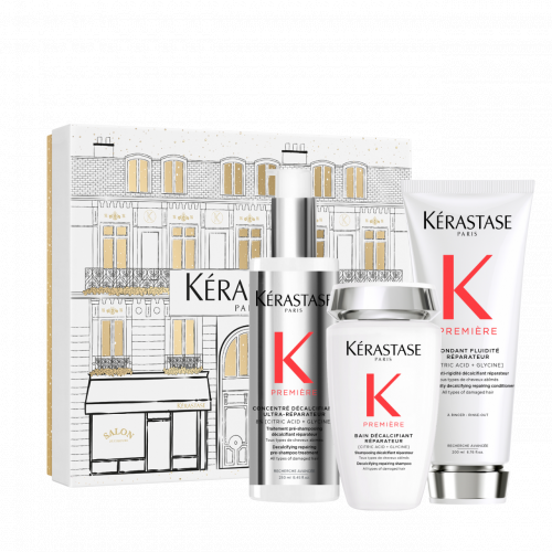 Kerastase Première Holiday Gift Set 2025 Pažeistų plaukų priežiūros priemonių rinkinys