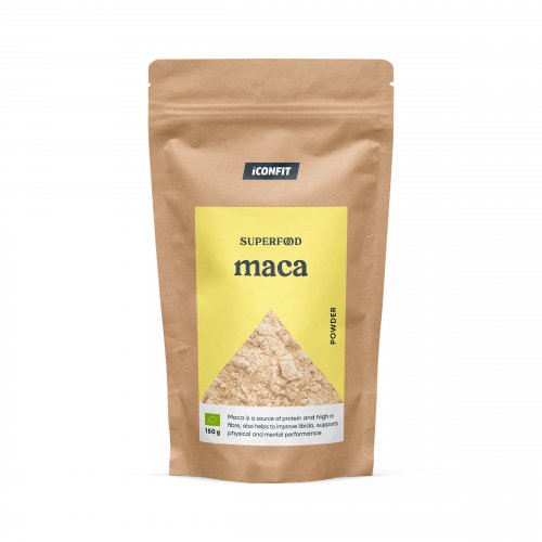 Iconfit Maca Powder Natural Natūralūs Maca milteliai