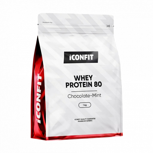Iconfit Iconfit Whey Protein 80 1kg Chocolate-Mint