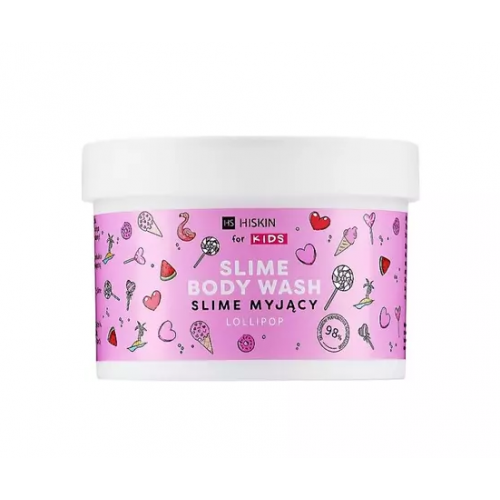 HiSkin For Kids Slime Body Wash Kūno prausiklis vaikams