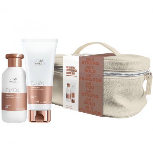Wella Professionals Fusion Gift Set For Damaged Hair Dovanų komplektas pažeistiems plaukams