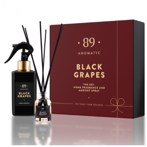 Aromatic 89 Aromatic 89 Home Fragrance & Spray Set Black Grapes