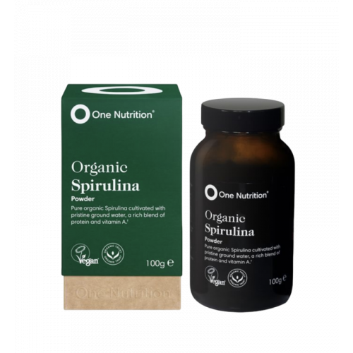 One Nutrition Organic Spirulina Powder Ekologiški spirulina milteliai