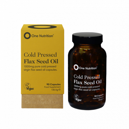 One Nutrition Cold Pressed Flax Seed Oil Linų sėmenų aliejus