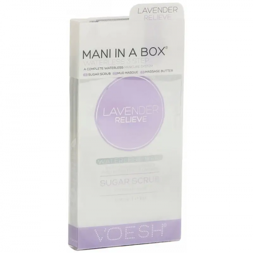 VOESH VOESH Waterless Mani In A Box 3 in 1 Lavender Relieve Set