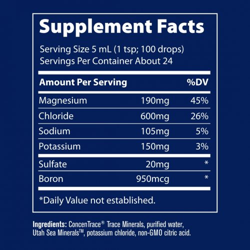 Trace Minerals Keto Electrolyte Drops Keto elektrolitų lašai 118ml
