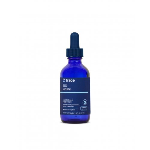 Trace Minerals Ionic Iodine 225mcg Skystos formos joninis jodas