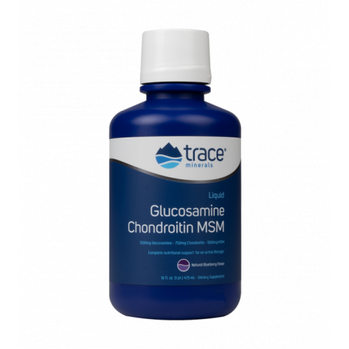 Trace Minerals Liquid Glucosamine Chondroitin MSM 473ml