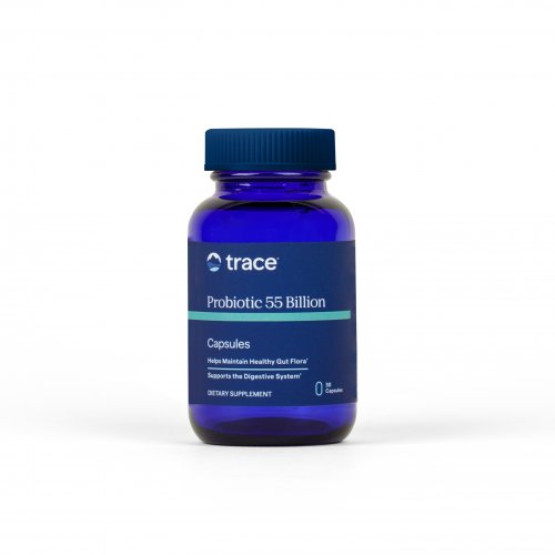 Trace Minerals Probiotic 55 Billion Capsules Gerosios bakterijos