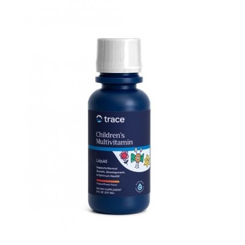 Trace Minerals Children's Multivitamin Liquid Skystas multi vitaminų ir mineralų kompleksas vaikams