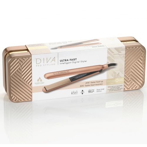 Diva Pro Styling Ultra Fast Intelligent Digital Styler Rose Gold 1 unit