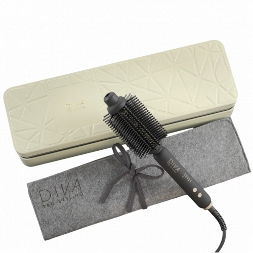 Diva Pro Styling Diva Pro Styling Precious Metals Gold Dust Full Volume, Curling & Styling Hot Brush 1 unit