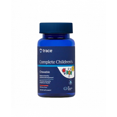 Trace Minerals Complete Children's Chewable Multivitamin Kramtomas Multi vitaminų ir mineralų kompleksas vaikams