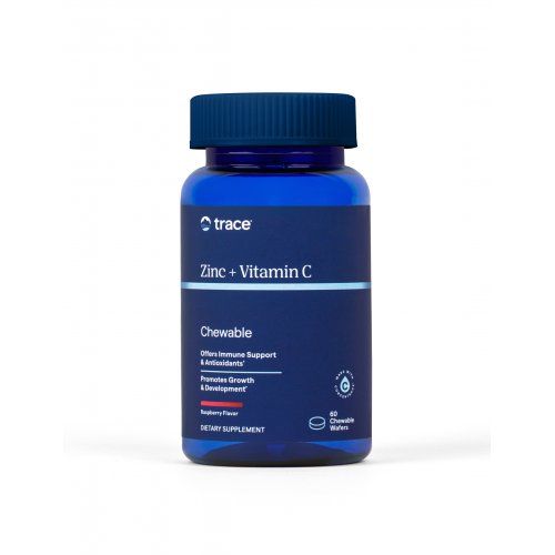 Photos - Vitamins & Minerals ZINC Trace Minerals Trace Minerals + Vitamin C Chewable 40 mg | 250 mg 60 caps. KS678001