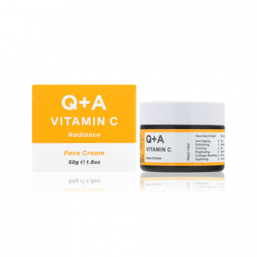 Q+A Vitamin C Radiance Face Cream Skaistinamasis veido kremas