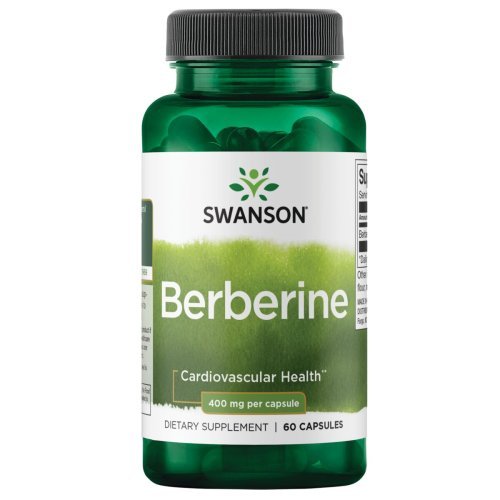 SWANSON Berberine 400 mg Maisto papildas natūralus Berberinas