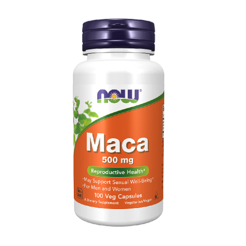 NOW Foods Maca 500mg Maisto papildas