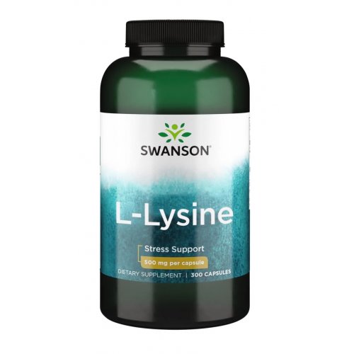 SWANSON L-Lysine 500 mg Maisto Papildas L-lizinas