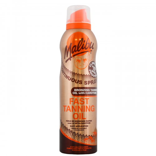Malibu Continuous Fast Tanning Oil Spray Įdegį skatinantis purškiklis