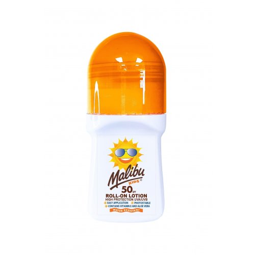 Malibu Kids Roll-On Lotion SPF50 Rutulinis losjonas nuo saulės vaikams