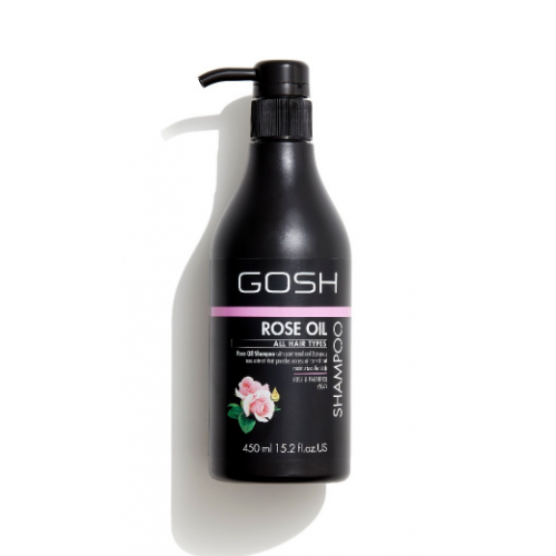 GOSH Copenhagen Rose Oil Hair Shampoo Atkuriamasis šampūnas