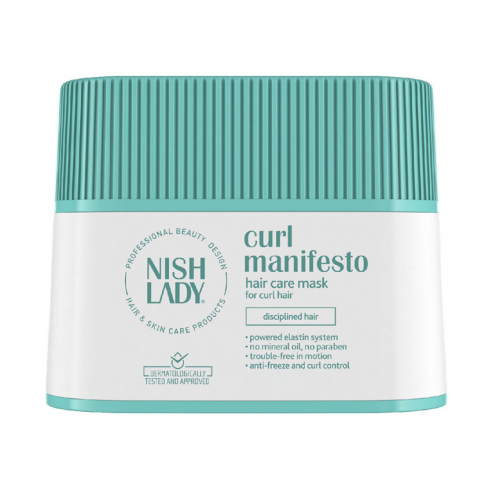 Nishlady Curl Manifesto Hair Mask Kaukė garbanotiems plaukams