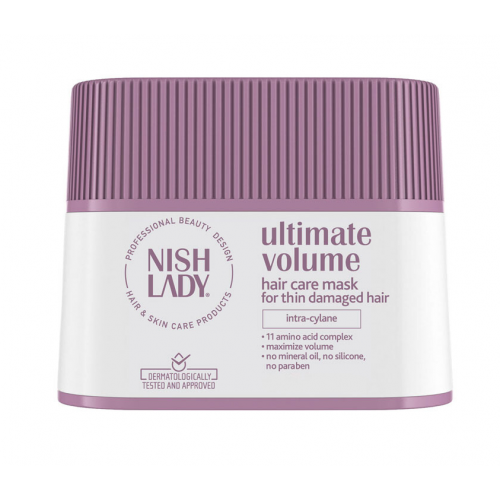 Nishlady Ultimate Volume Hair Mask Plaukų kaukė apimčiai didinti