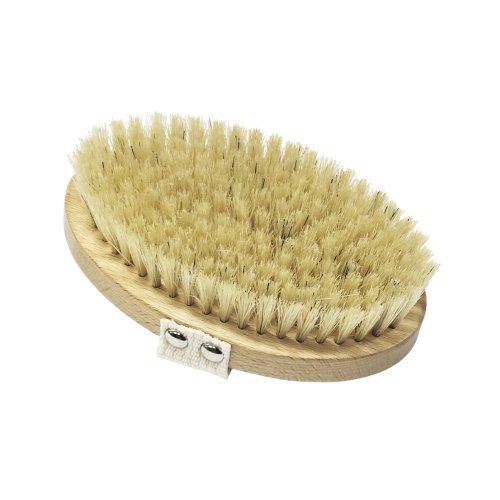 Nuum Cosmetics Dry Exfoliating Body Brush Vidutinio stiprumo masažinis kūno šepetys