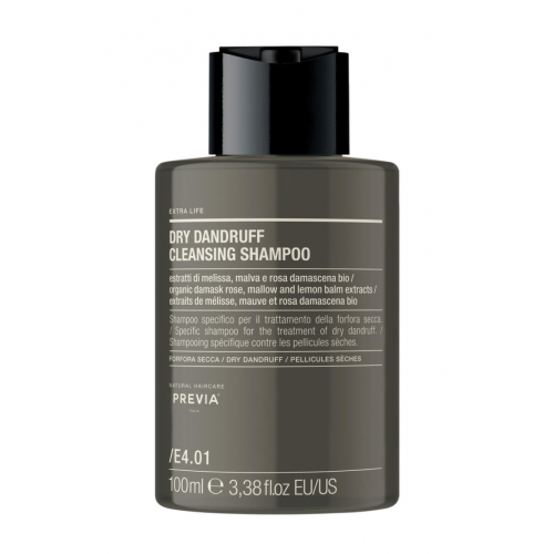 PREVIA Extra Life Dry Dandruff Cleansing Shampoo Sausų pleiskanų šampūnas