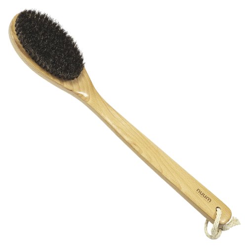 Nuum Cosmetics Long Handle Body Brush Švelnus kūno šveitimo šepetys ilga rankena