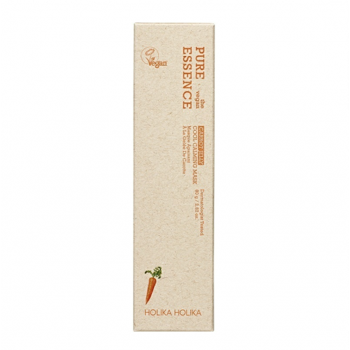 Holika Holika Pure Essence The Vegan Carrot Jelly Cool Calming Mask Nomierinoša sejas maska