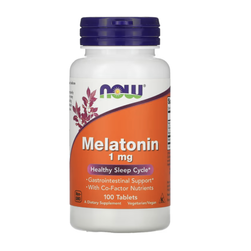 NOW Foods Melatonin 1mg Complex Melatoninas  100 tab.