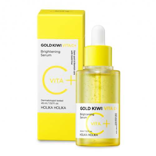 Holika Holika Gold Kiwi Vita C+ Brightening Serum Drėkinamasis serumas