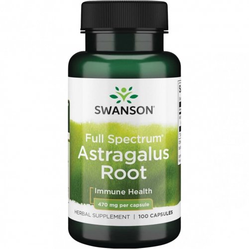 SWANSON Astragalus Root Immune Health 470mg 100 capsules