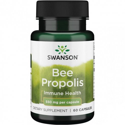 SWANSON Bee Propolis Immune Health 550mg Bičių pikis (propolis)