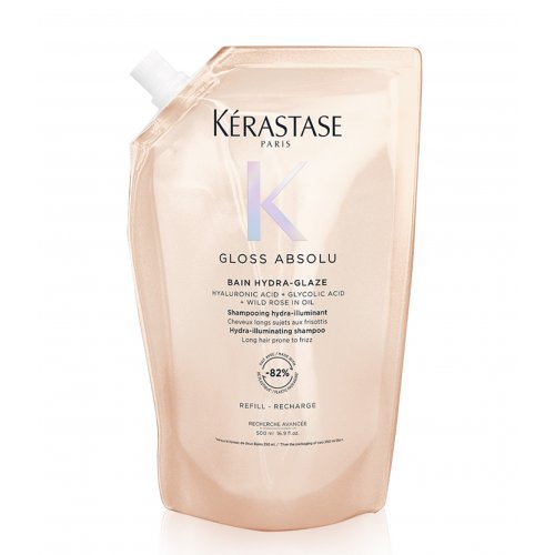 Kérastase Gloss Absolu Bain Hydra-Glaze Mitrinošs un mirdzumu piešķirošs šampūns
