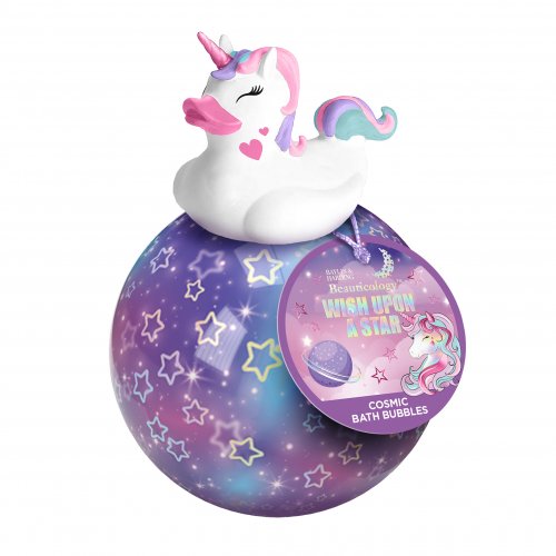 Baylis & Harding Baylis & Harding Beauticology Cosmic Unicorn Globe Bath Bubbles Gift 400ml
