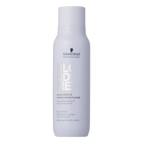 Schwarzkopf Professional BlondMe Bond Repair Purple Conditioner Neutralizuojantis geltonus atspalvius kondicionierius