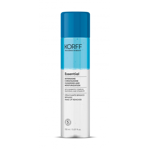 KORFF Essential Biphasic Makeup Remover Dvifazis makiažo valiklis