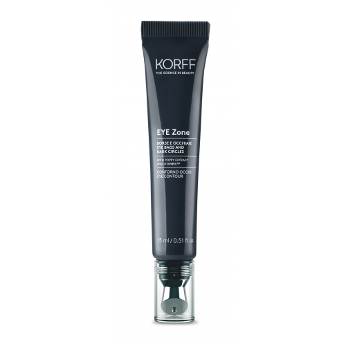 KORFF Eye Contour Cream For Eye Bags And Dark Circle Paburkimą ir tamsius ratilus mažinantis paakių kremas