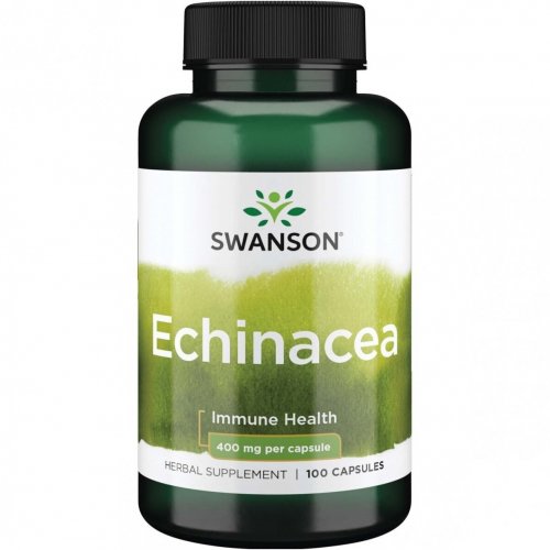 Photos - Vitamins & Minerals Swanson Echinacea Immune Health 400mg 100 capsules KS275833