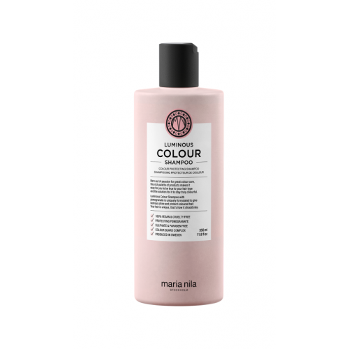 Maria Nila Luminous Colour Shampoo Spindesio suteikiantis dažytų plaukų šampūnas