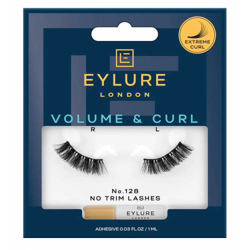 Eylure Eylure Volume & Curl False Lashes 3/4 Length No. 128