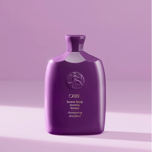 Oribe Serene Scalp Densifying Shampoo Švelniai valantis, apimties suteikiantis šampūnas