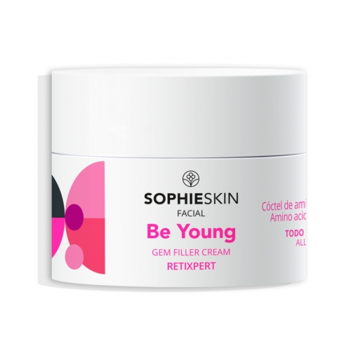 Sophie Skin Be Young Gem Filler Cream Veido kremas su amino rūgštimis ir vitaminais