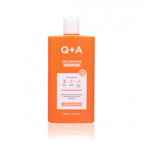 Q+A Volumising Shampoo Apimties suteikiantis šampūnas su biotinu