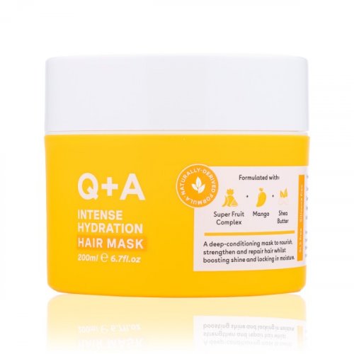 Q+A Intense Hydration Hair Mask Intensyviai drėkinanti plaukų kaukė
